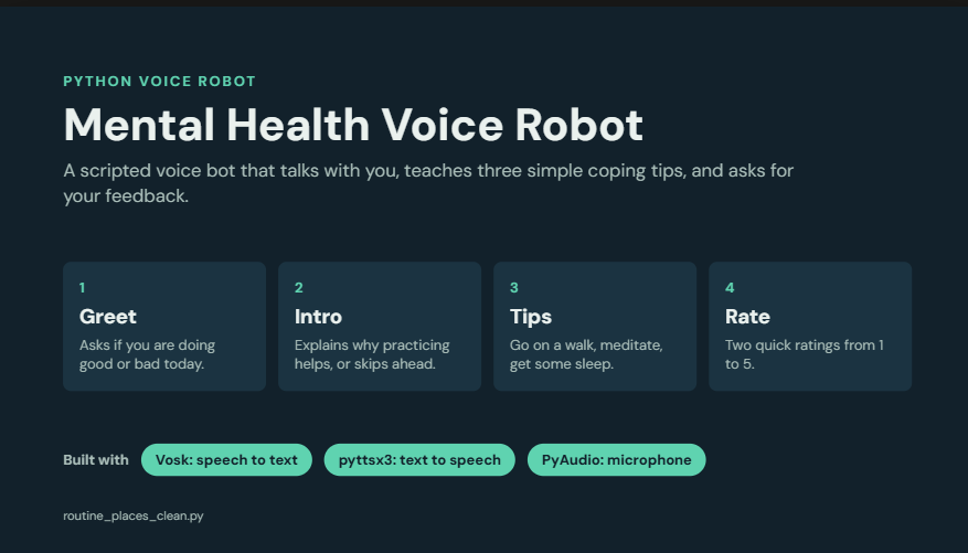 Mental Health AI Chatbot Hackathon