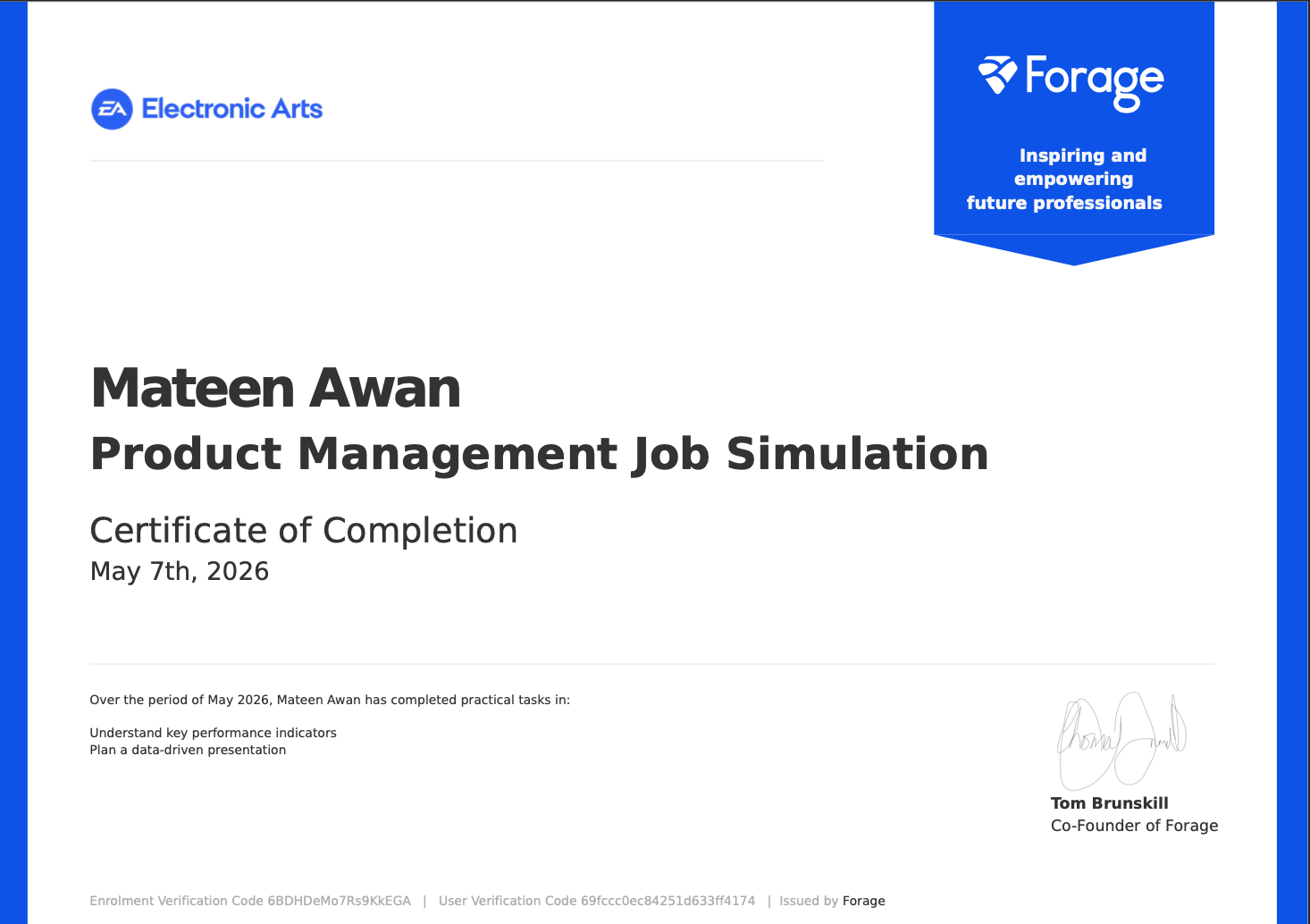 Product Management Job Simulation