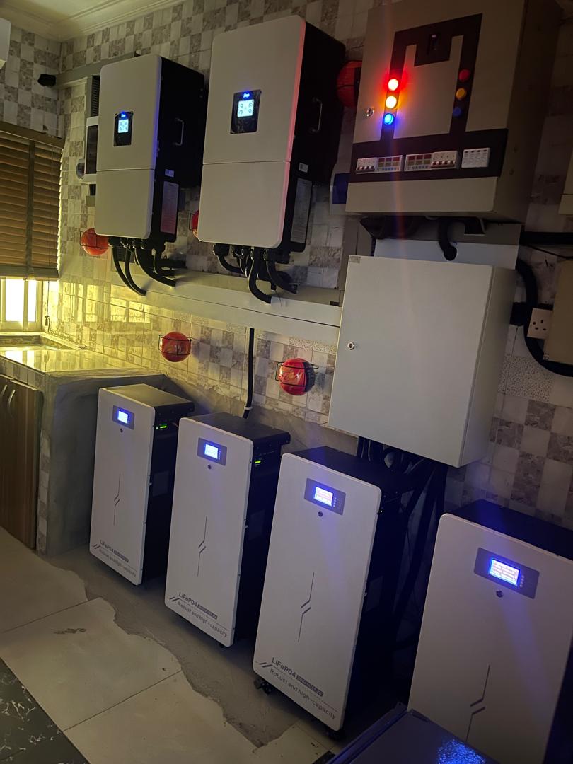 40 kW / 60 kWh / 40.5 kWp Off-Grid Solar PV System - Commercial Banking Facility, Lagos