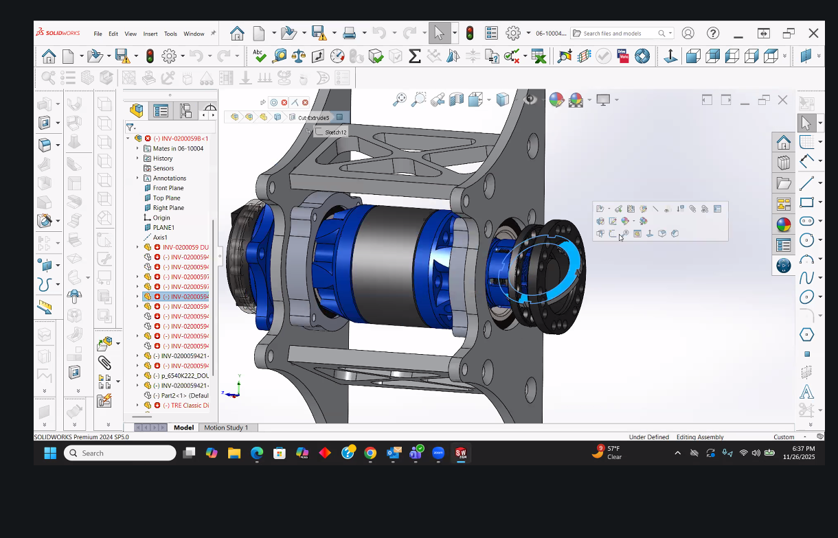 CAD Work for Formula SAE